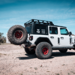 Body Armor 2018-2024 Jeep Wrangler JL Tire Carrier Single Action (Fits JL-2965/jl-2966 Bumper) - BOD-5298