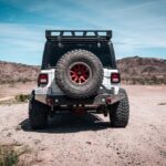 Body Armor 2018-2024 Jeep Wrangler JL Tire Carrier Single Action (Fits JL-2965/jl-2966 Bumper) - BOD-5298