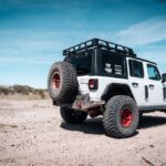 Body Armor 2018-2024 Jeep Wrangler JL Tire Carrier Single Action (Fits JL-2965/jl-2966 Bumper) - BOD-5298