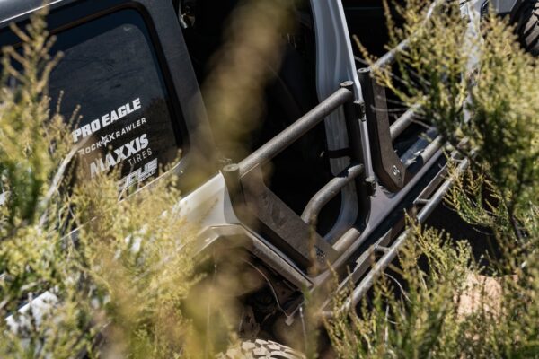 Body Armor 2018-2025 Jeep Wrangler JL && Gladiator JT Tube Doors Rear, Pair - BOD-JL-6155