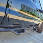 Body Armor 2019-2026 Chevrolet Silverado 1500 Crew Cab/2020-2024 Silverado 2500/3500 Crew Cab Ambush Side Steps - BOD-GM-4200