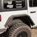Body Armor 2018-2026 Jeep Wrangler JL Rear Fender Flares - BOD-JL-6103
