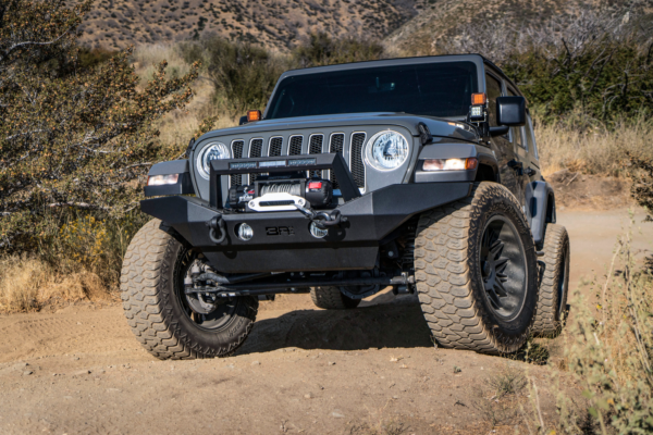 Body Armor 2007-2024 Jeep Wrangler Jk/jl && Gladiator JT Full-Width Front Bumper - BOD-JL-19534