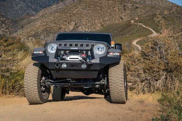 Body Armor 2007-2024 Jeep Wrangler Jk/jl && Gladiator JT Full-Width Front Bumper - BOD-JL-19534