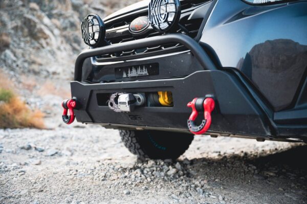 Body Armor 2018-2025 Subaru Crosstrek Hiline Front Winch Bumper - BOD-SU-19339