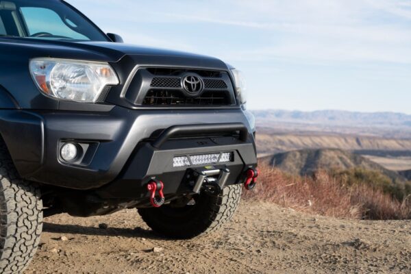 Body Armor 2012-2015 Toyota Tacoma Hiline Front Winch Bumper - BOD-TC-19340