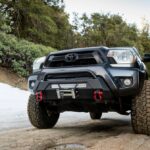 Body Armor 2012-2015 Toyota Tacoma Hiline Front Winch Bumper - BOD-TC-19340