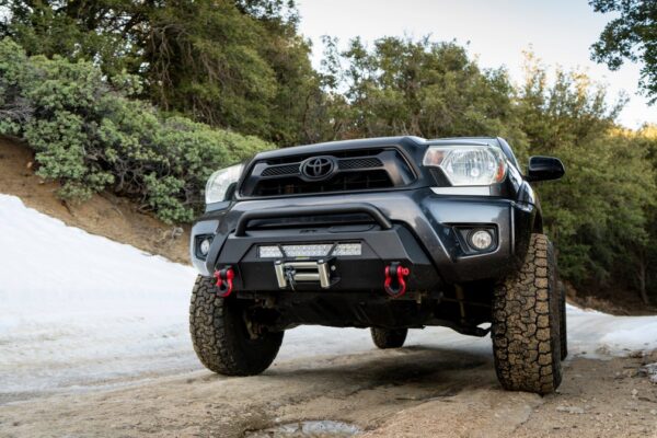 Body Armor 2012-2015 Toyota Tacoma Hiline Front Winch Bumper - BOD-TC-19340
