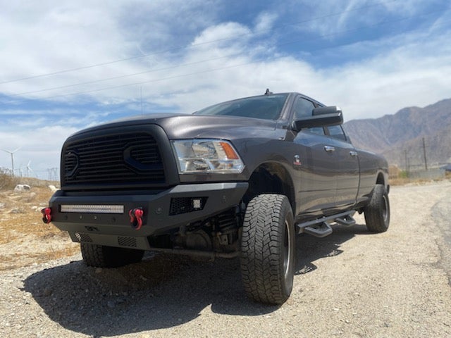 Body Armor 2009-2018 Dodge Ram 1500 Crew Cab/2018-2024 Dodge Ram 1500 Crew Cab (Classic Body Style) 2010-2024 Ram 2500/3500/4500/5500 Crew Cab Ambush Side Steps - BOD-DG-4201