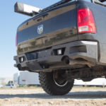 Body Armor 2009-2018 Dodge Ram 1500 Eco Series Rear Bumper Fits Dual Rear Exhaust Only - BOD-DG-2964