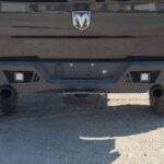 Body Armor 2009-2018 Dodge Ram 1500 Eco Series Rear Bumper Fits Dual Rear Exhaust Only - BOD-DG-2964