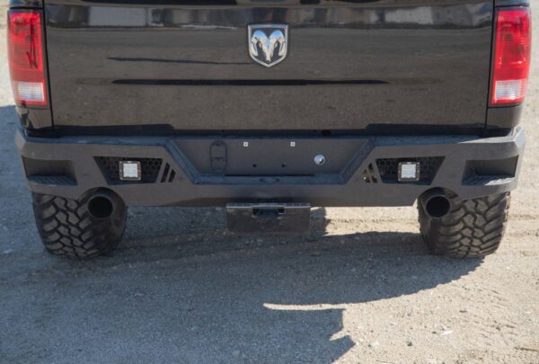 Body Armor 2009-2018 Dodge Ram 1500 Eco Series Rear Bumper Fits Dual Rear Exhaust Only - BOD-DG-2964