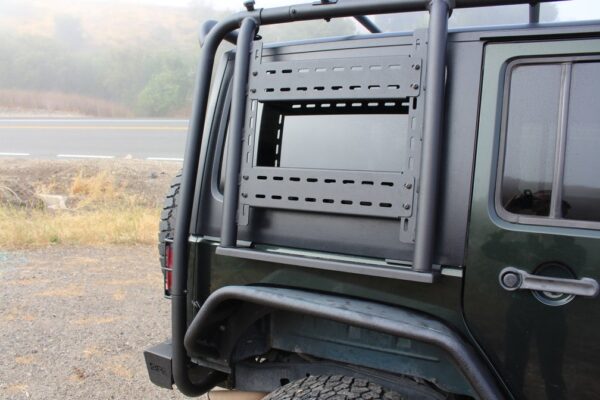 Body Armor 2007-2018 Jeep Wrangler JK 2/4 Door Cargo Roof Rack Accessory Mount - BOD-JK-7102