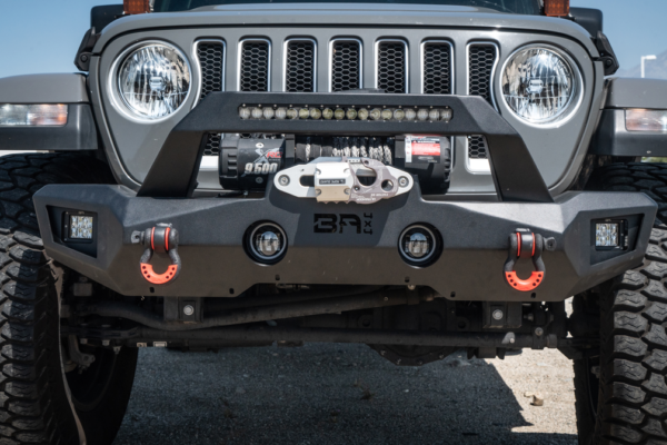 Body Armor 2018-2026 Jeep Wrangler JL && Gladiator JT Fabricated Grill Guard (Bolt On) - BOD-JL-5125