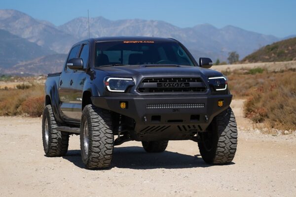 Body Armor 2005-2015 Toyota Tacoma Pro Series Front Winch Bumper - BOD-TC-19341