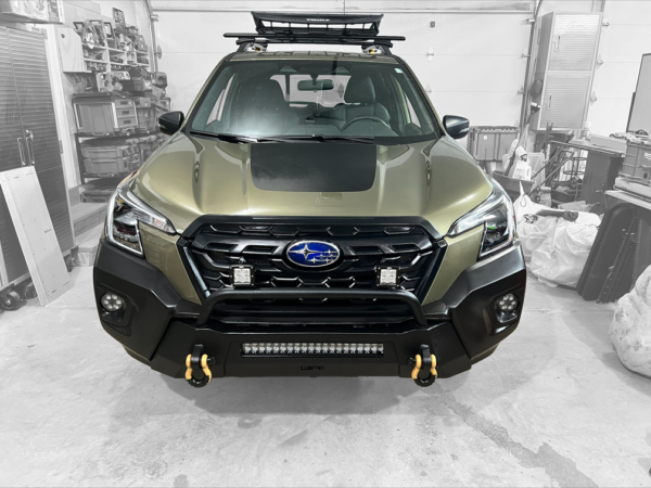 Body Armor 2019-2024 Subaru Forester Hiline Front Winch Bumper - BOD-SU-19340