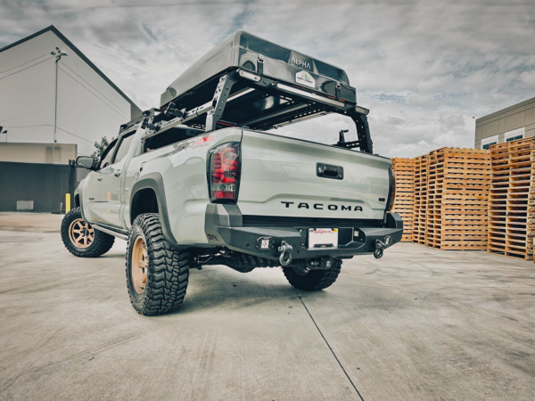 Body Armor 2016-2023 Toyota Tacoma Pro Series Ii Rear Bumper - BOD-TC-2966