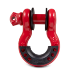 Body Armor 3/4 Red D-Ring With Isolators (Single) - BOD-3204