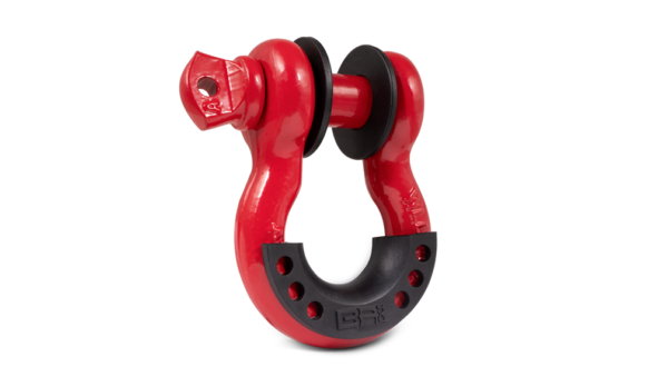 Body Armor 3/4 Red D-Ring With Isolators (Single) - BOD-3204