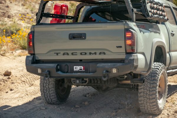 Body Armor 2016-2023 Toyota Tacoma Pro Series Ii Rear Bumper - BOD-TC-2966