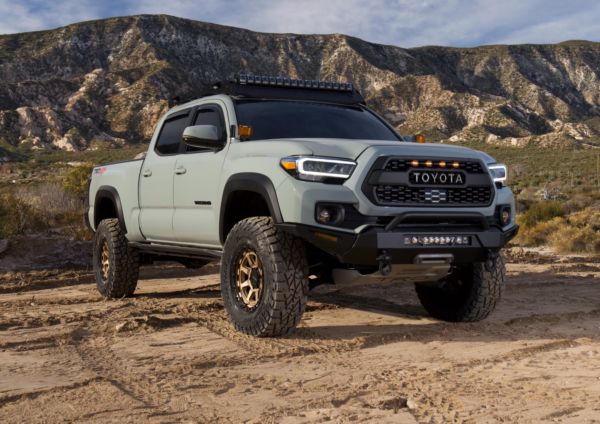 Body Armor 2016-2023 Toyota Tacoma Hiline Bumper High Clearance Side Wings - BOD-TC-19339W