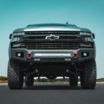 Body Armor 2019-2022 Chevrolet Silverado 1500 Ambush Front Bumper (Non-Winch) - BOD-GM-19344