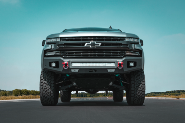 Body Armor 2019-2022 Chevrolet Silverado 1500 Ambush Front Bumper (Non-Winch) - BOD-GM-19344