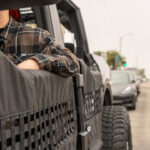 Body Armor 2021-2026 Ford Bronco Front Tube Doors With Webbing, Pair - BOD-FB-6154