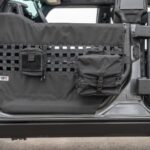 Body Armor 2021-2026 Ford Bronco Front Tube Doors With Webbing, Pair - BOD-FB-6154