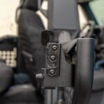 Body Armor 2021-2026 Ford Bronco Rear Tube Doors With Webbing, Pair - BOD-FB-6155