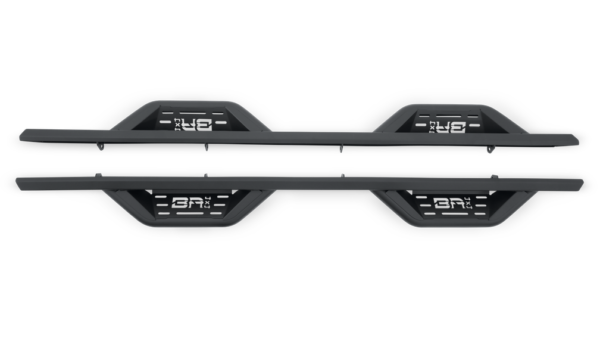 Body Armor 2019-2026 Chevrolet Silverado 1500 Crew Cab/2020-2024 Silverado 2500/3500 Crew Cab Ambush Side Steps - BOD-GM-4200