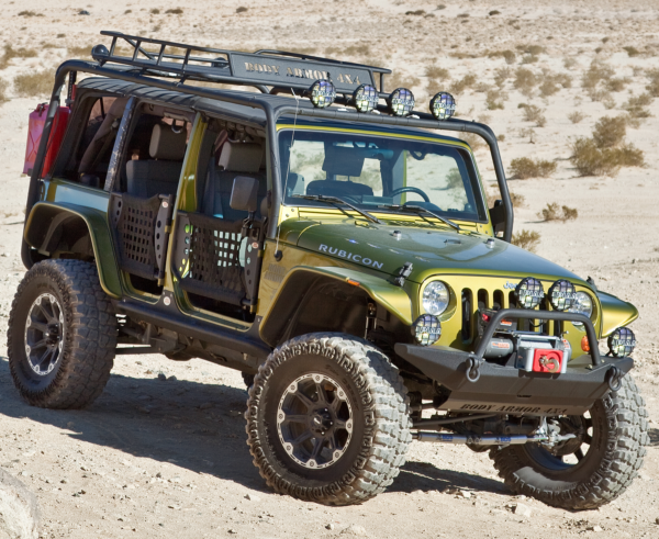 Body Armor 2007-2018 Jeep Wrangler JK Front Bumper Full-Width - BOD-JK-19531