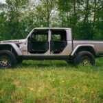 Body Armor 2018-2025 Jeep Wrangler JL && Gladiator JT Traildoors Front, Pair - BOD-JL-6149