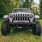 Body Armor 2007-2024 Jeep Wrangler Jk/jl && Gladiator JT Mid-Stubby Front Bumper - BOD-JL-19532