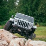 Body Armor 2007-2024 Jeep Wrangler Jk/jl && Gladiator JT Mid-Stubby Front Bumper - BOD-JL-19532