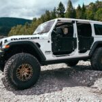 Body Armor 2018-2025 Jeep Wrangler JL && Gladiator JT Traildoors Front, Pair - BOD-JL-6149