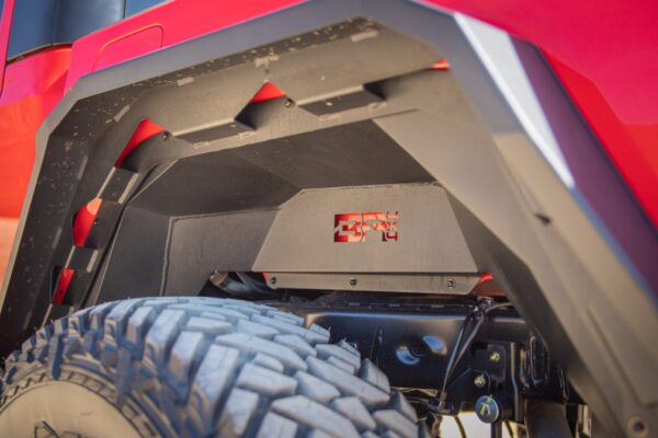 Body Armor 2019-2026 Jeep Gladiator JT Rear Fender Liners - BOD-JT-6101