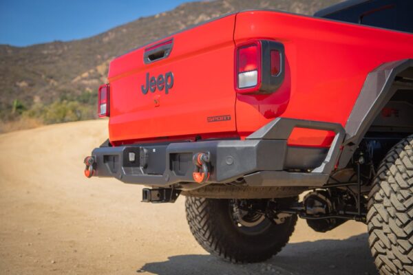 Body Armor 2019-2026 Jeep Gladiator JT Rear Bumper - BOD-JT-2965
