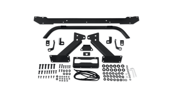 Body Armor 2018-2025 Subaru Crosstrek Hiline Front Winch Bumper - BOD-SU-19339