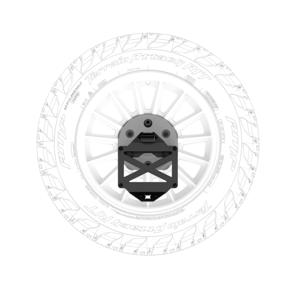 Body Armor 2016-2023 Toyota Tacoma/2010-2024 4RUNNER Pro Series Ii Tire Carrier W/license Plate Holder - BOD-TY-2966