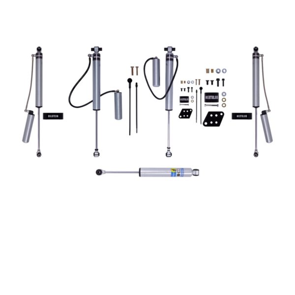 Bilstein B8 5160 2-3" Front and Rear Lift Shocks w/ Steering Stabilizer for 2018-2025 Jeep Wrangler JL 2WD/4WD