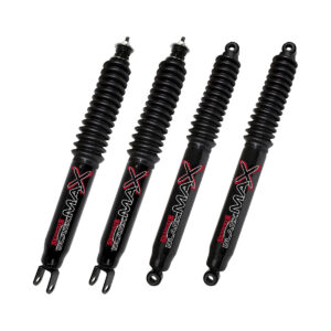 00-06 Chevy Suburban 1500 4WD 3-4" Lift Skyjacker Black MAX Shocks
