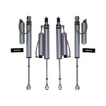 03-09 Hummer H2 4WD Bilstein 5160 0-2.5 Front and 0-2 Rear Lift Shocks