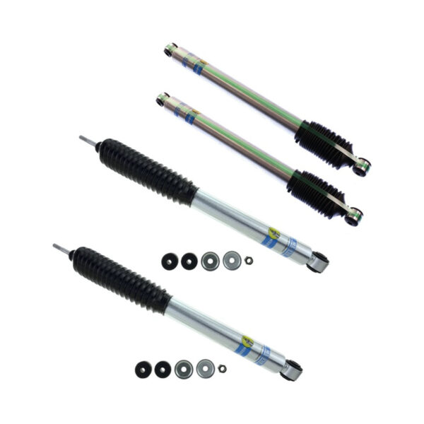 05-'15 Ford F-250 4WD Bilstein 5100 4" Front & 2" Rear Lift Shocks-24-185776-24-062466