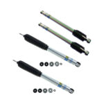 05-'15 Ford F-350 4WD Bilstein 5100 4" Front & 2" Rear Lift Shocks-24-185776-24-062466