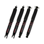 06-10 Hummer H3 4WD 2-3" Fr 0-1.5" Rear Lift Skyjacker Black MAX Shocks