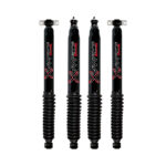 07-18 Jeep Wrangler 2Dr 4WD 1-3.5 Fr 2-3.5 Rear Lift Skyjacker Black MAX Shocks