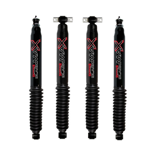 07-18 Jeep Wrangler 4Dr 4WD 0-1 Lift Skyjacker Black MAX Shocks