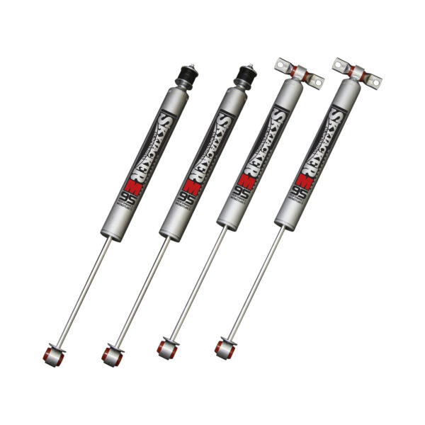 07-16 Jeep Wrangler 4Dr 4WD 6-7" Front & Rear Lift Skyjacker Mono Shocks