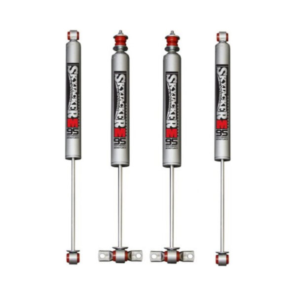 2011 Dodge Ram 3500 2WD 1-2.5 Front, 0-1 Rear Lift Skyjacker Monotube Shocks